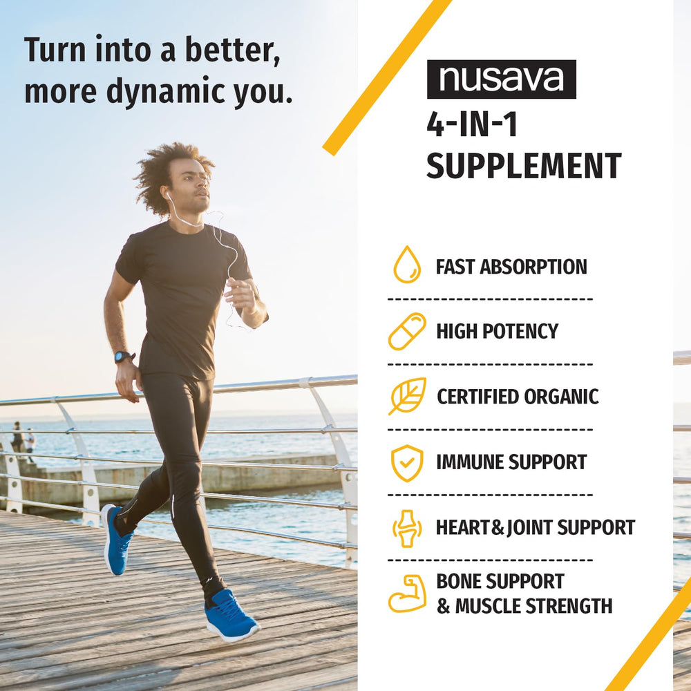 NUSAVA D3K2 drops pour demonstrates easy dosing and fast absorption potential.
