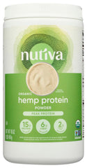 Nutiva Hemp Protein Organic bag on counter for plant-based meals.