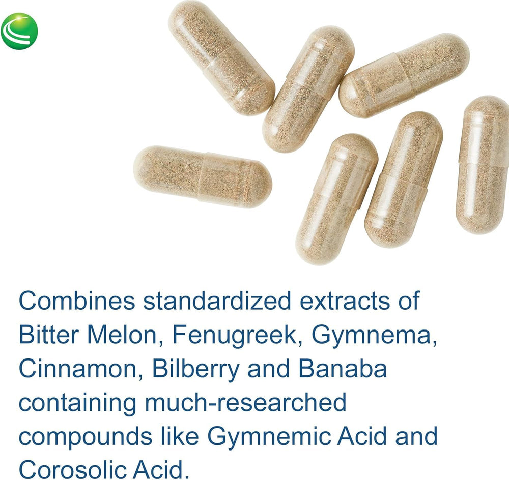 Nutra Biogenesis Diabetone Plus capsules poured for portion familiarity