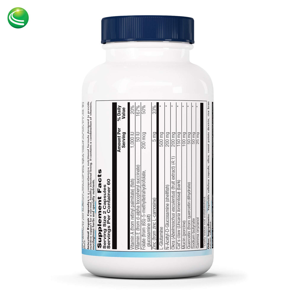 Nutra BioGenesis bottle on a clean surface, suggesting simple daily gut care.