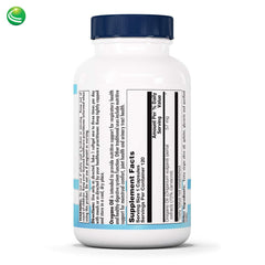 Close-up of Nutra BioGenesis oregano oil softgel capsules for easy daily use.