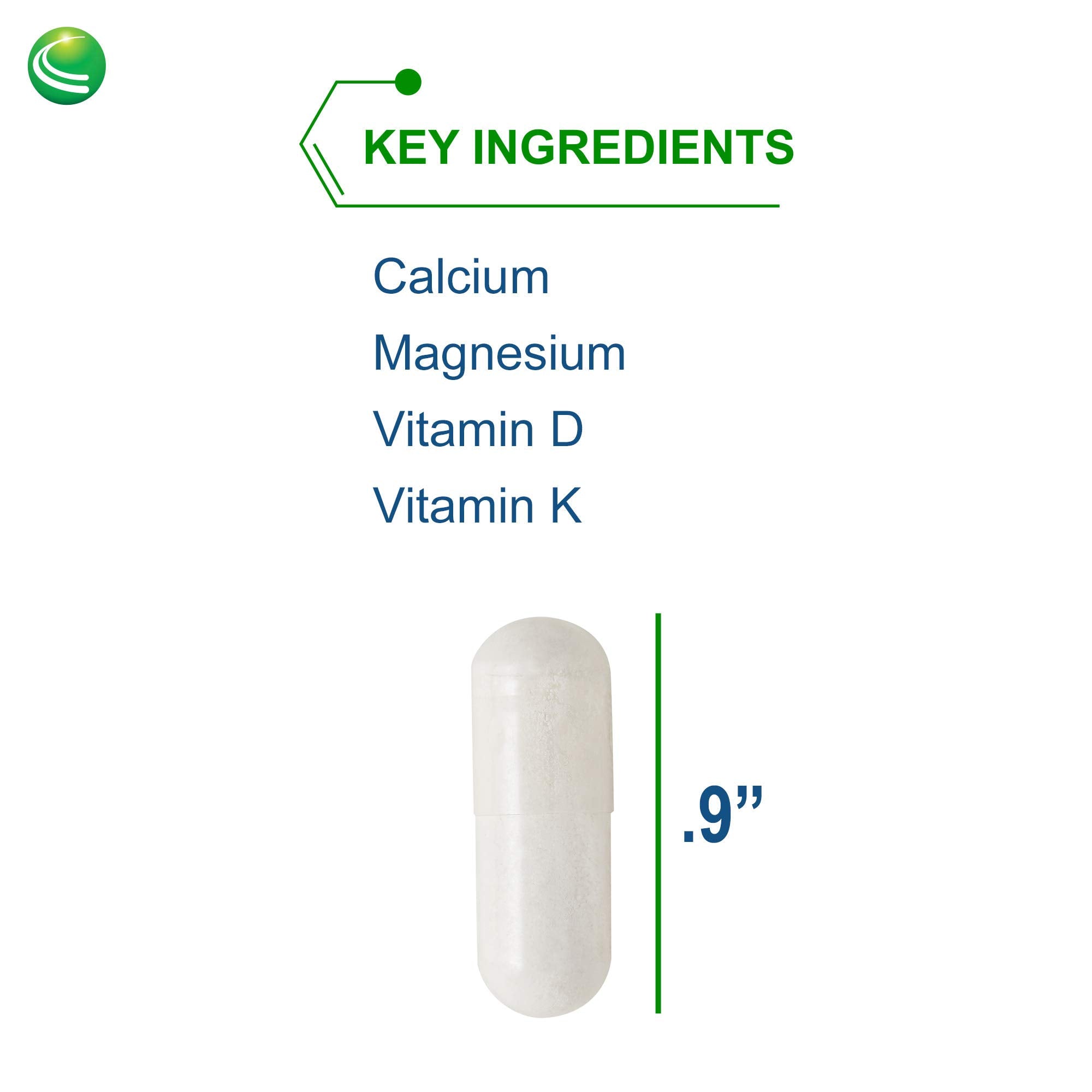 Nutra BioGenesis Osteogenesis 4-capsule daily serving