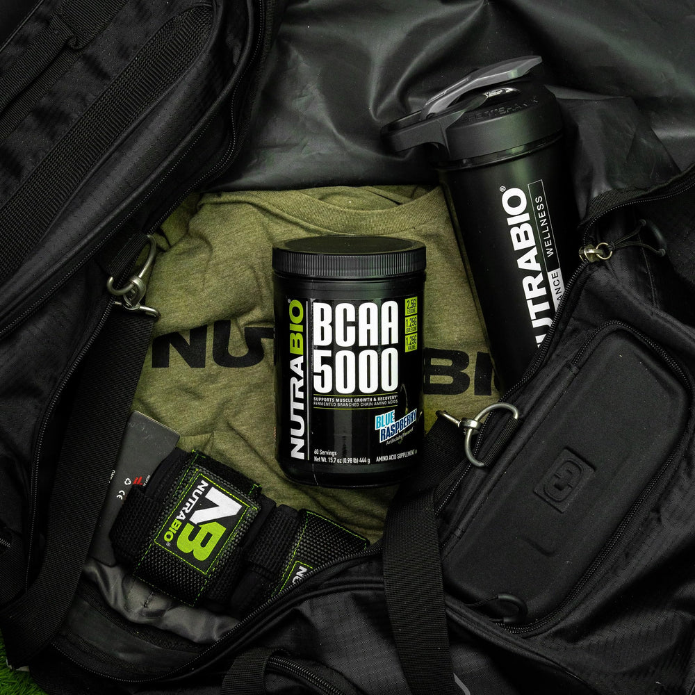 NutraBio BCaa 5000 full label disclosure emphasizing transparent ingredients