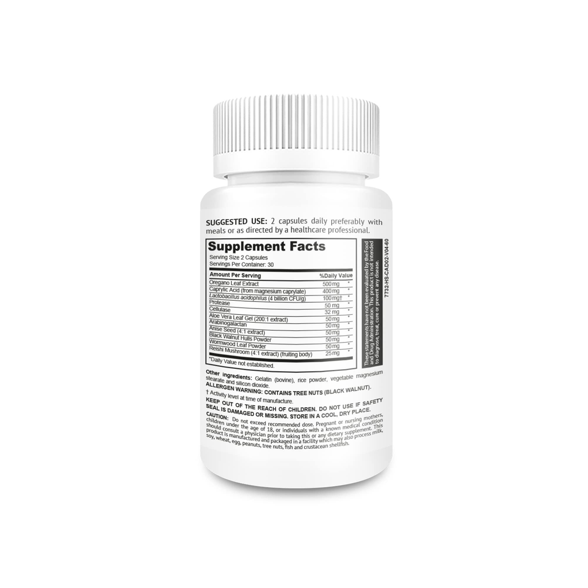 NutraBlast Feminine Balance Complex capsules closeup showcasing natural ingredients for immune support