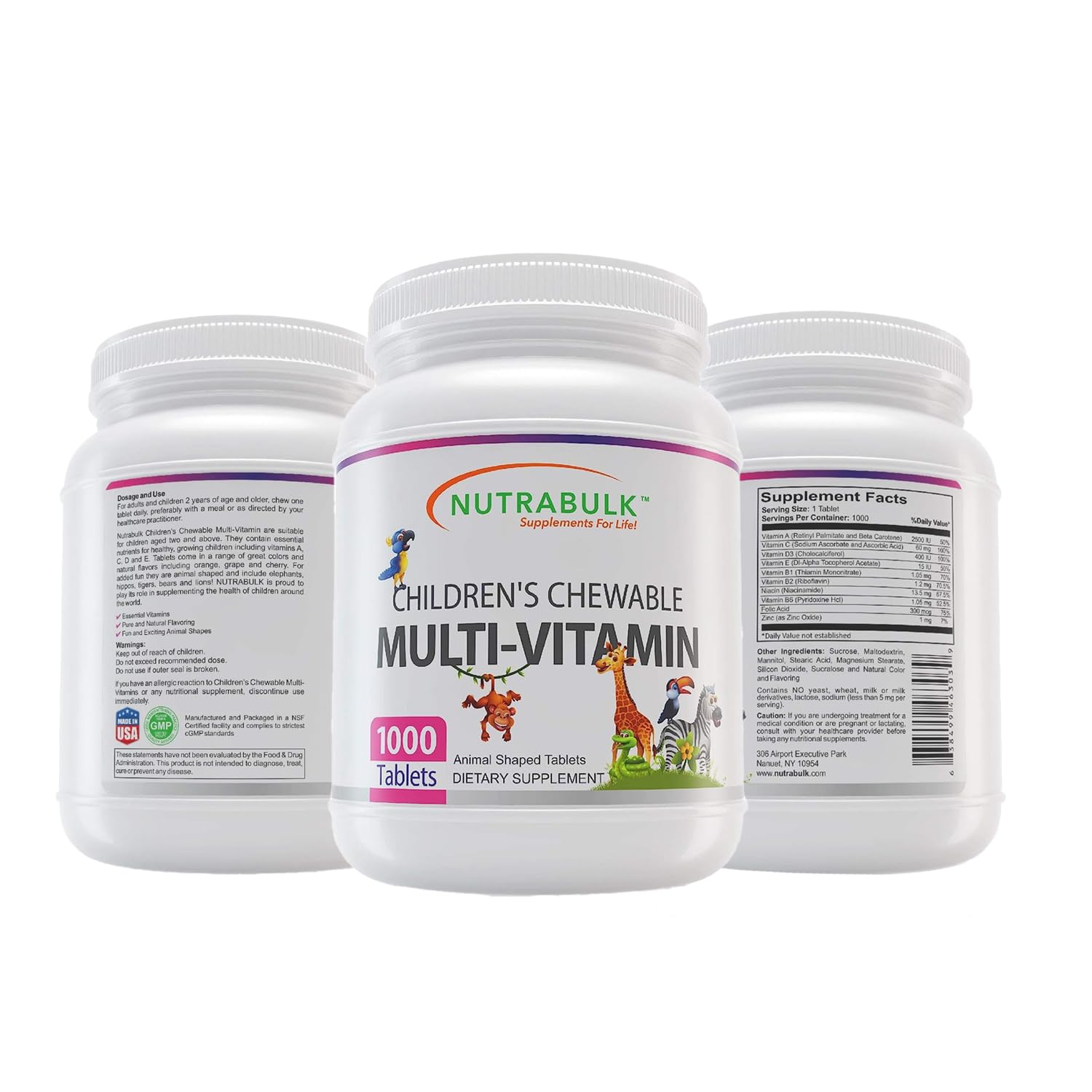 NutraBulk bulk-pack view suggests affordable nutrition for caregivers and organizations