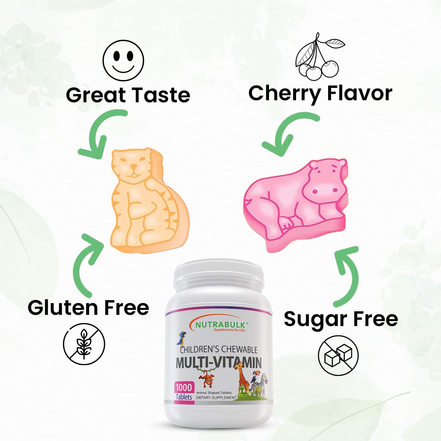NutraBulk 1000-count bottle reinforces bulk nutrition for families and schools