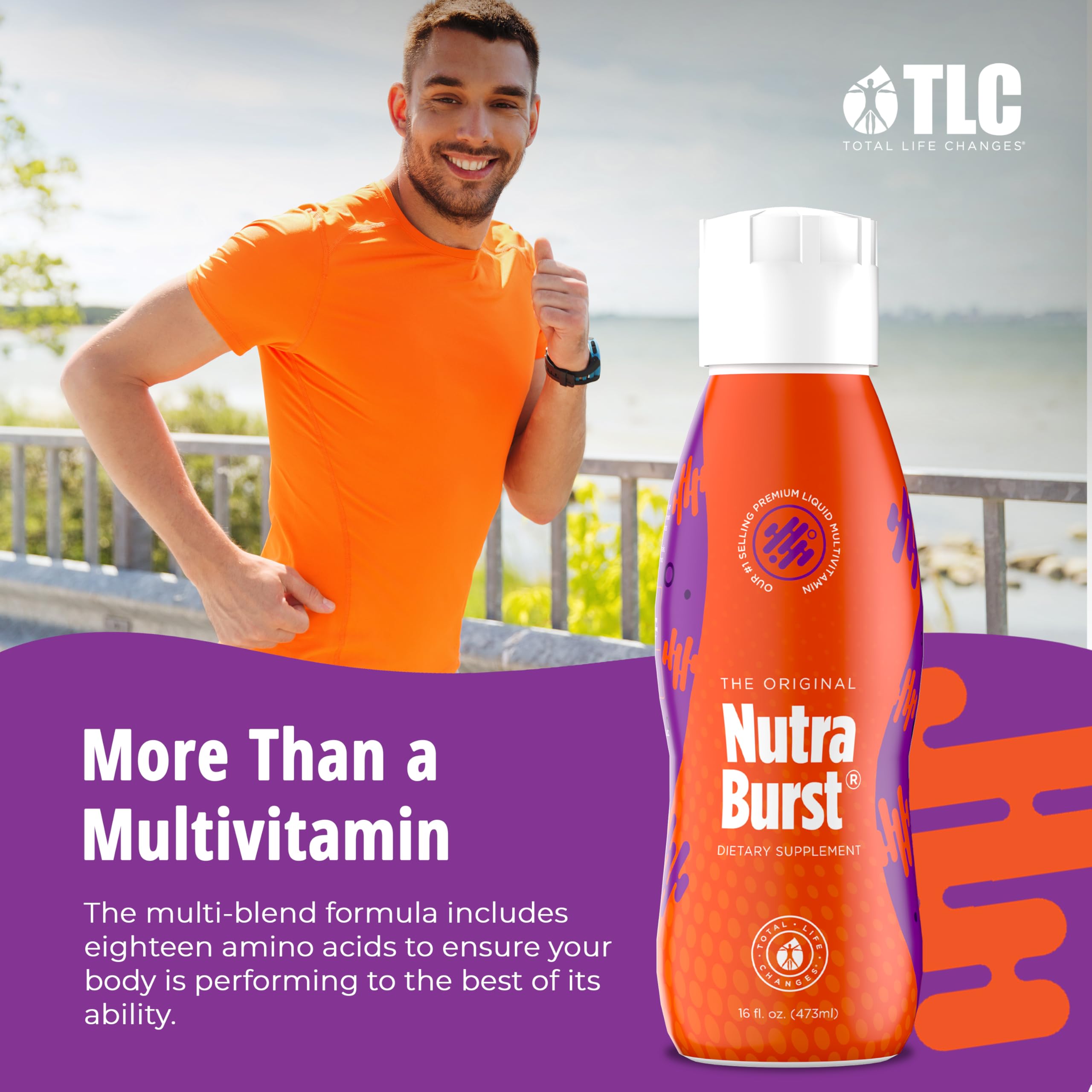 NutraBurst measuring spoon highlights simple daily dose