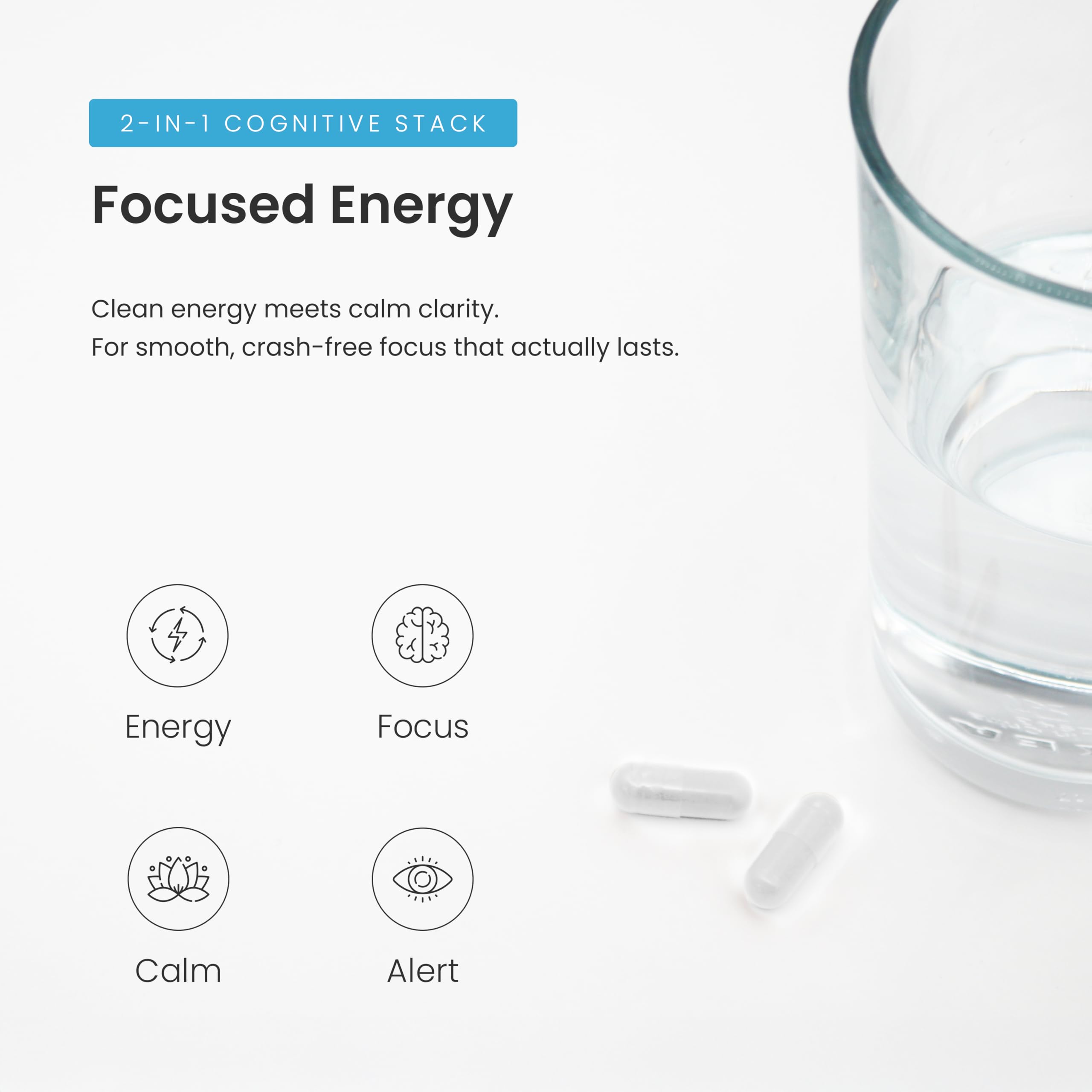 NutraChamps caffeine pills in hand illustrating portable energy for daily routines
