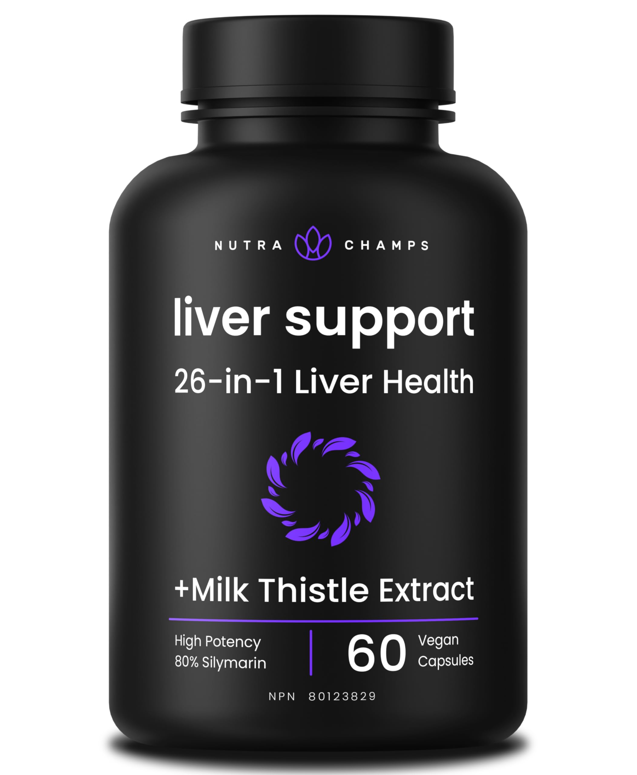 NutraChamps Liver Cleanse bottle for daily liver support.