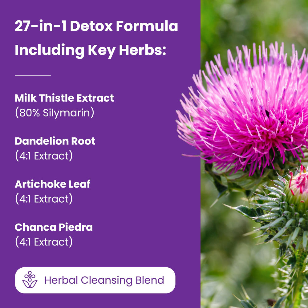 NutraChamps Liver Cleanse capsules being dispensed for daily use