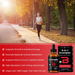 NutraChamps B Complex Drops dropper dosing for adults and kids