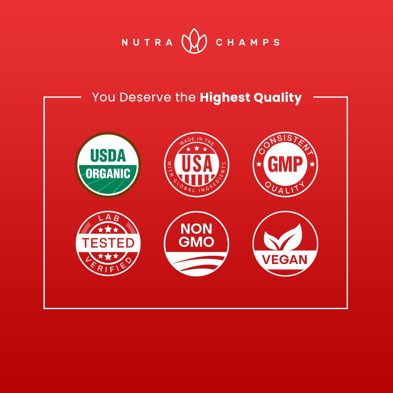NutraChamps B Complex Drops product made in USA with premium ingredients