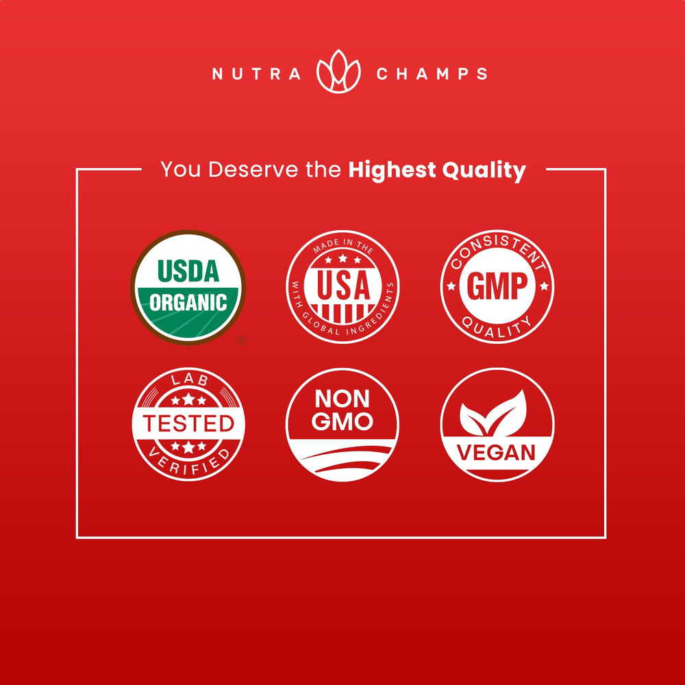 NutraChamps B Complex Drops product made in USA with premium ingredients