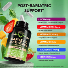 Nutraharmony bariatric ingredients allergen free icons on packaging