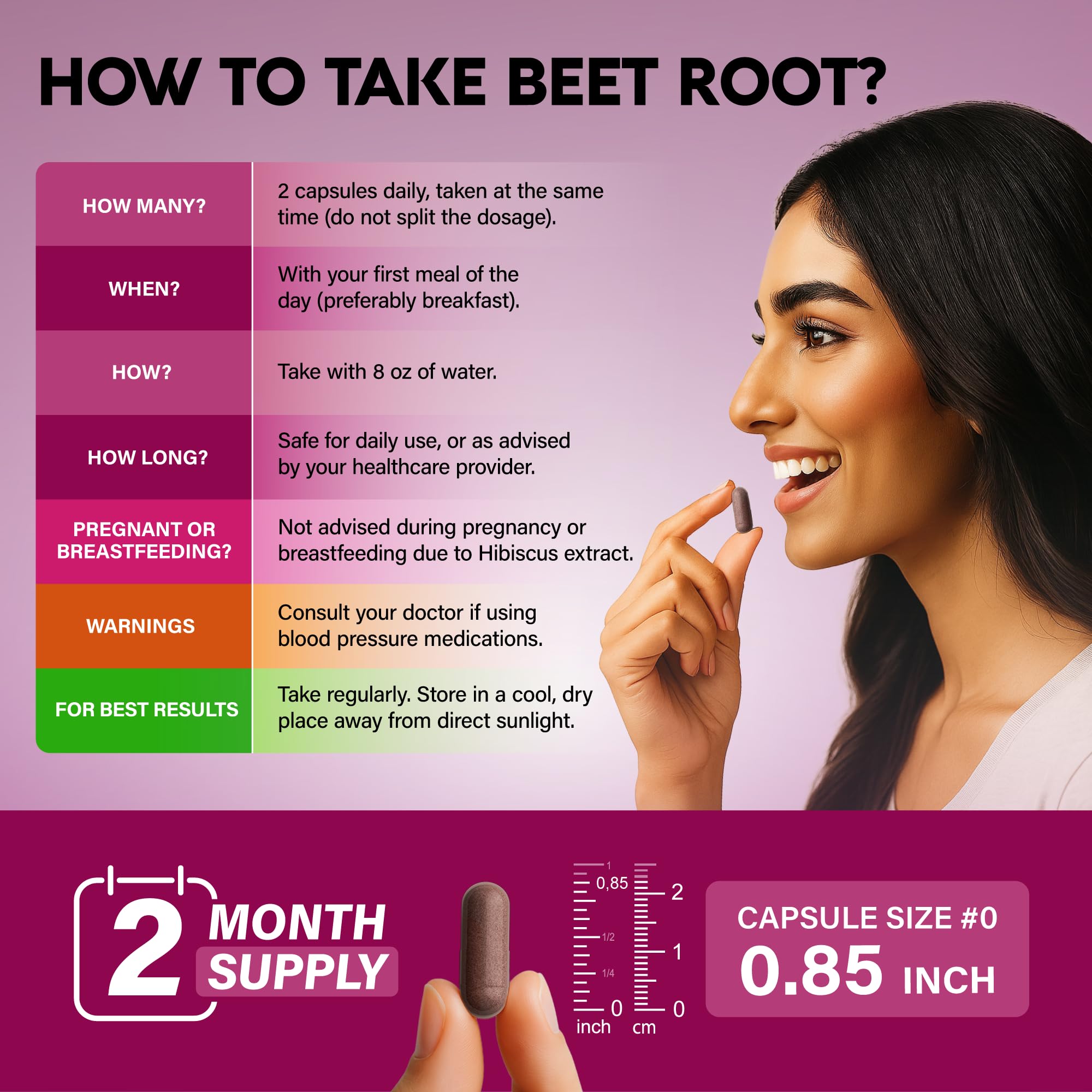 NutraHarmony Beet Root 5-in-1 packaging on shelf indicates USA-made quality.
