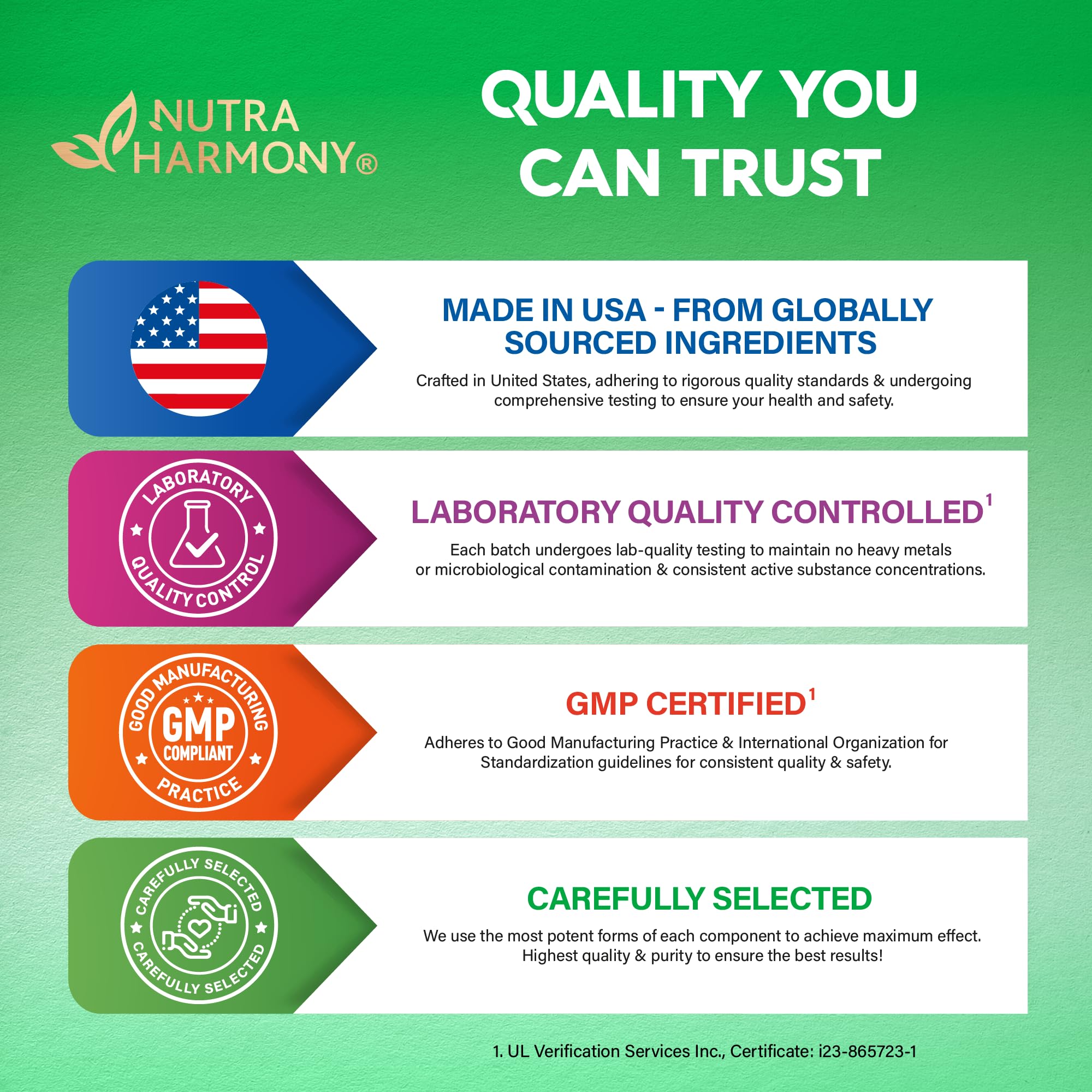 NUTRAHARMONY Mullein extract closeup on bottle label