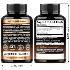 NutraHarmony 20:1 extract label showing potent formulation for metabolism.