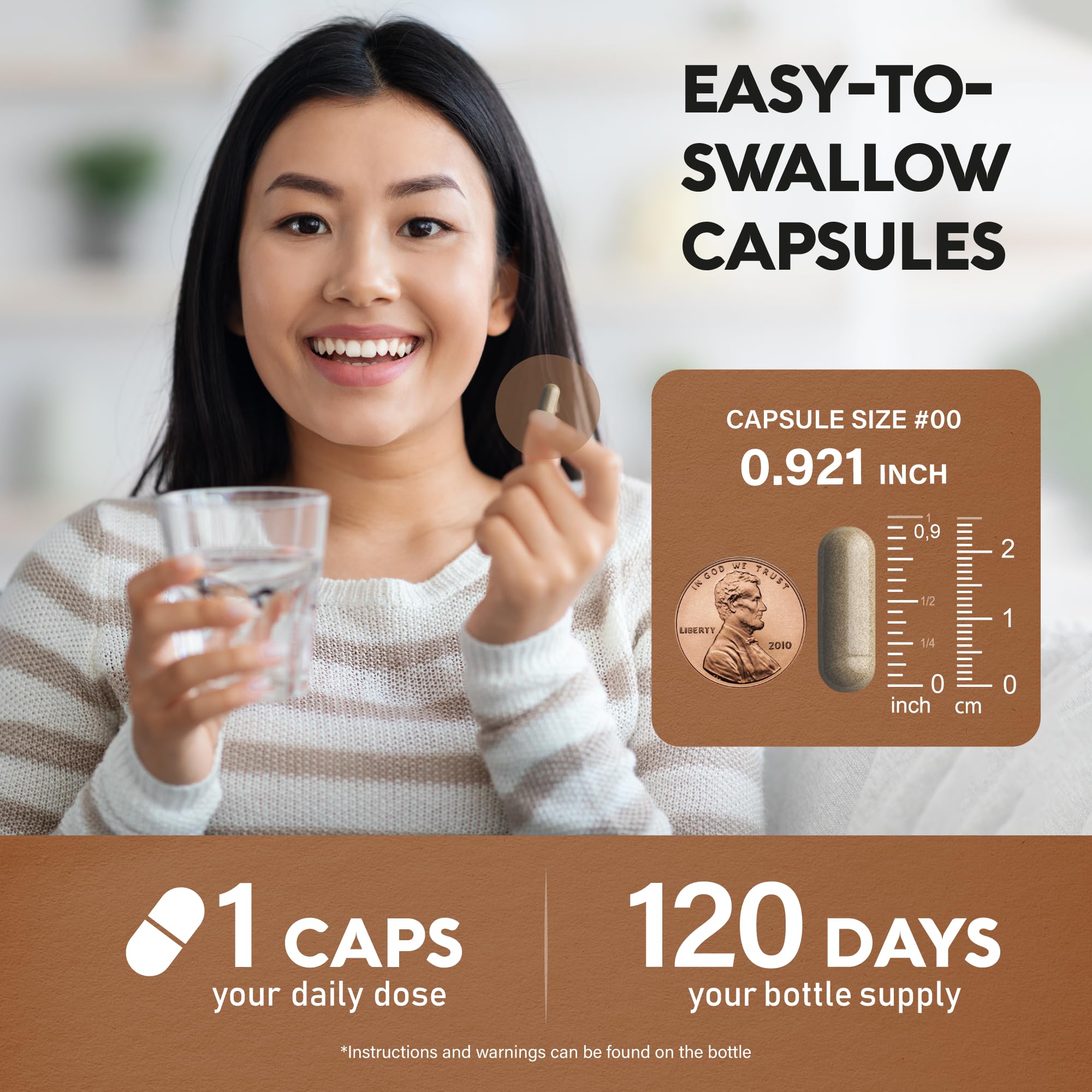 NutraHarmony Ceylon Cinnamon capsules label closeup shows ingredients and purity.