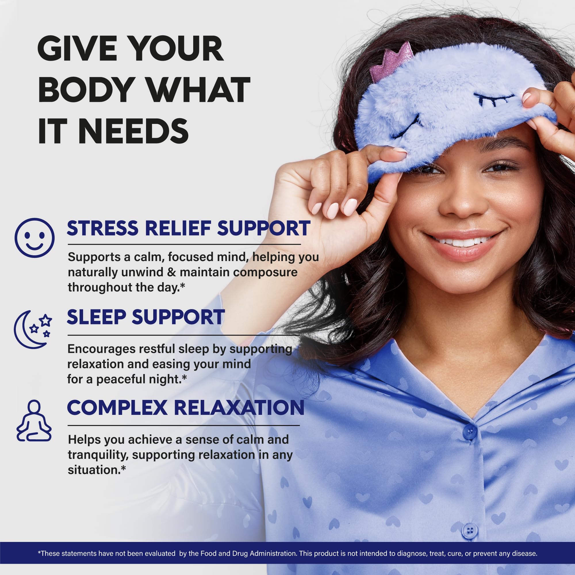 NUTRAHARMONY L-Theanine 400 mg capsules close-up highlights easy-to-dose vegan capsules.