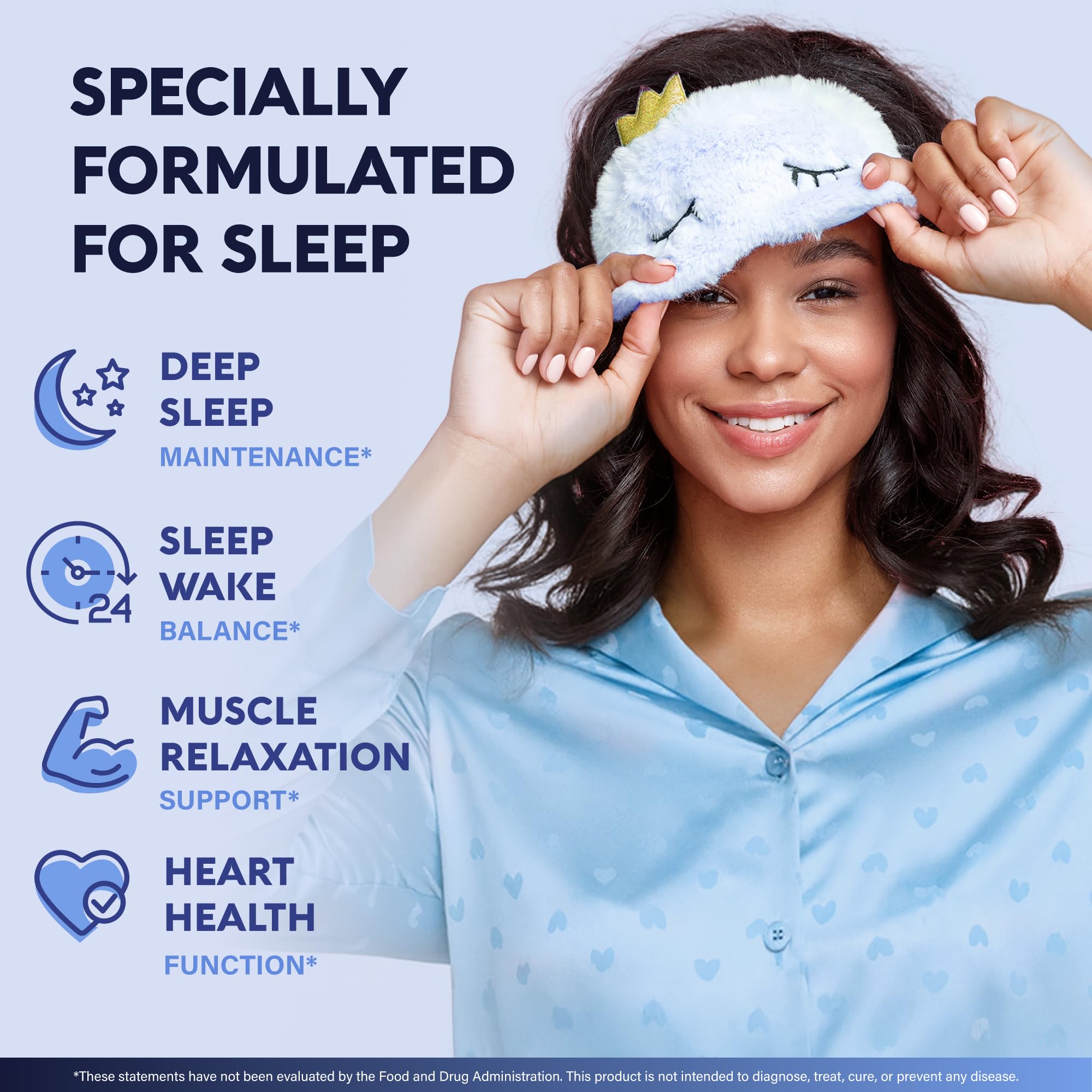 NutraHarmony Magnesium Glycinate label front highlights high absorption.