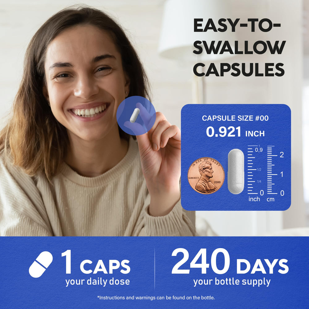 nutraharmony magnesium glycinate capsules with non-GMO badge indicating purity