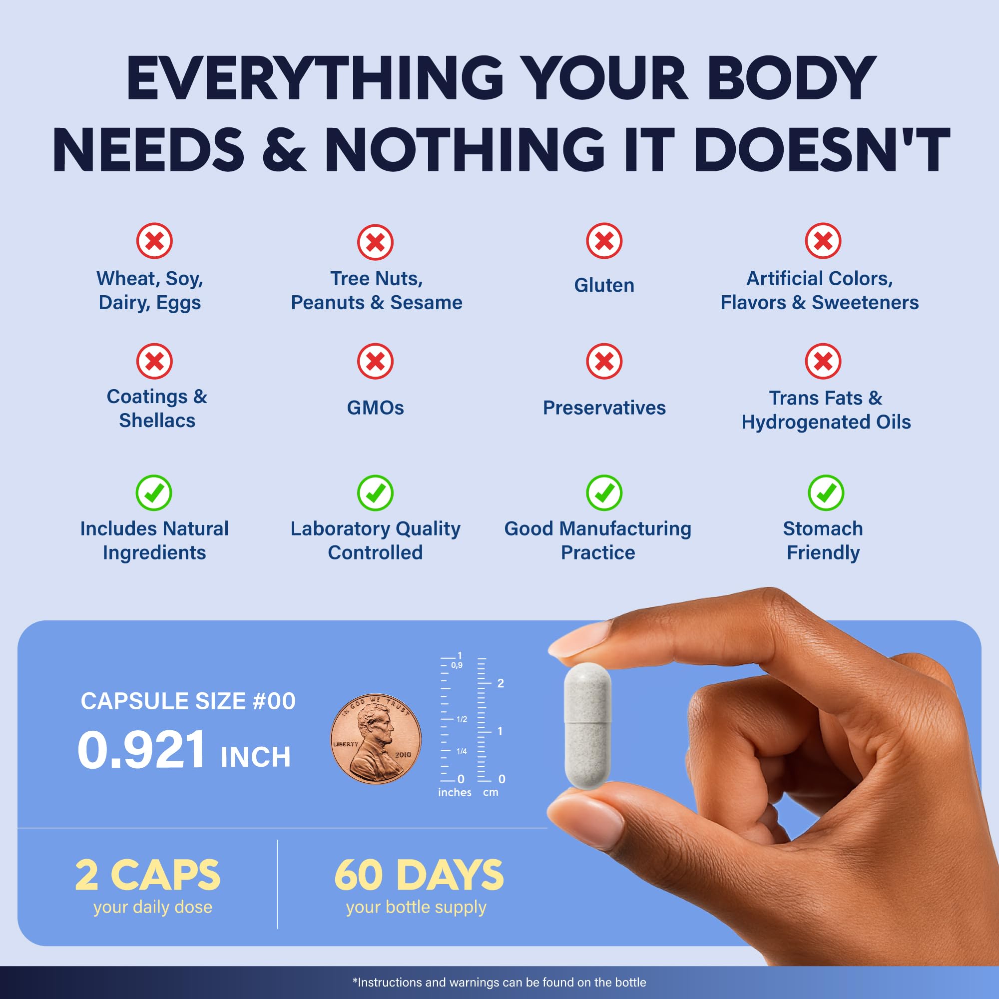 NutraHarmony nighttime routine with supplement.
