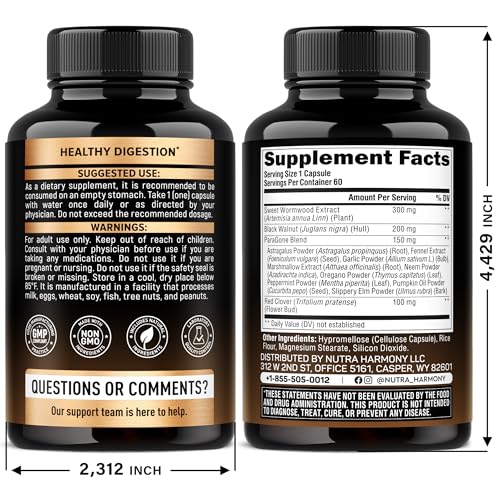 NUTRAHARMONY Paragone capsules close-up showing vegan formula for gentle detox support