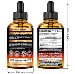 NutraHarmony D3 K2 drops pour view shows amber liquid ideal for daily use.