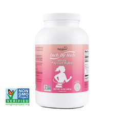 Nutrakore psyllium husk powder measuring scoop shows easy serving for daily use