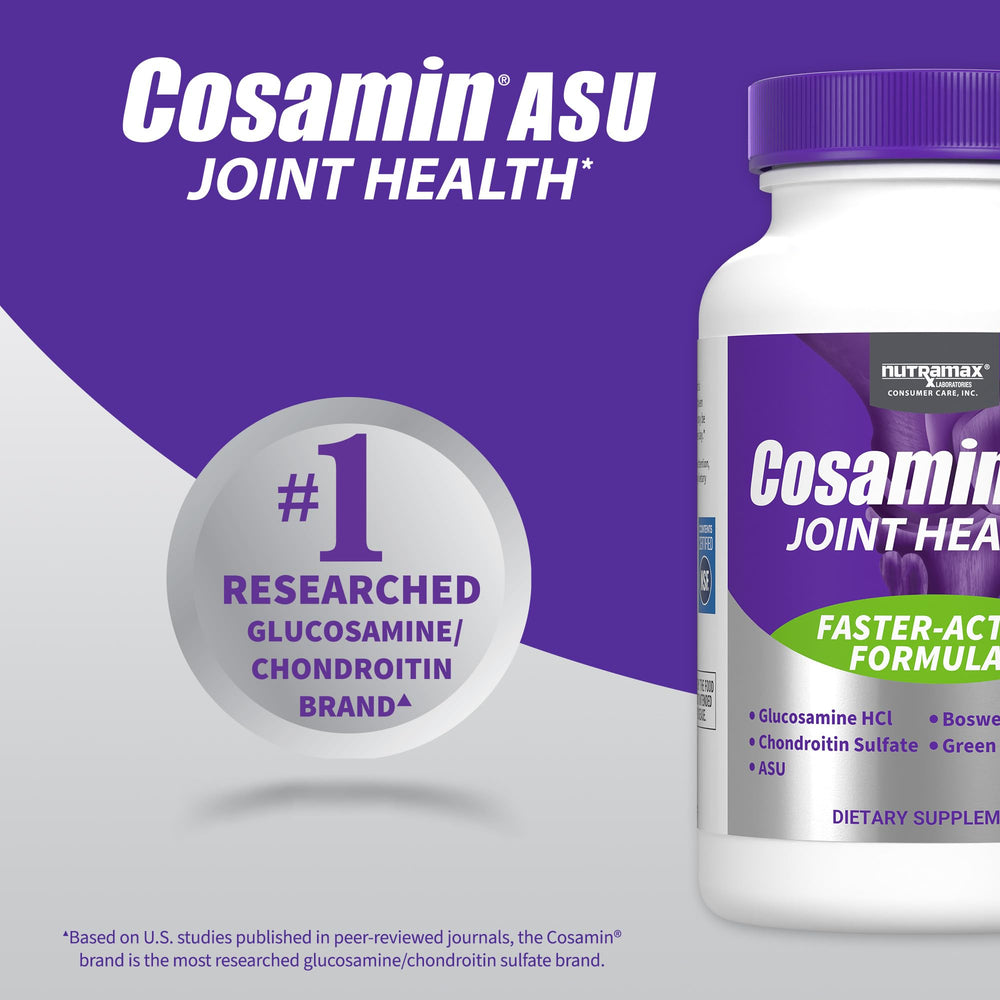 Nutramax Cosamin Boswellia Serrata note indicating potential support