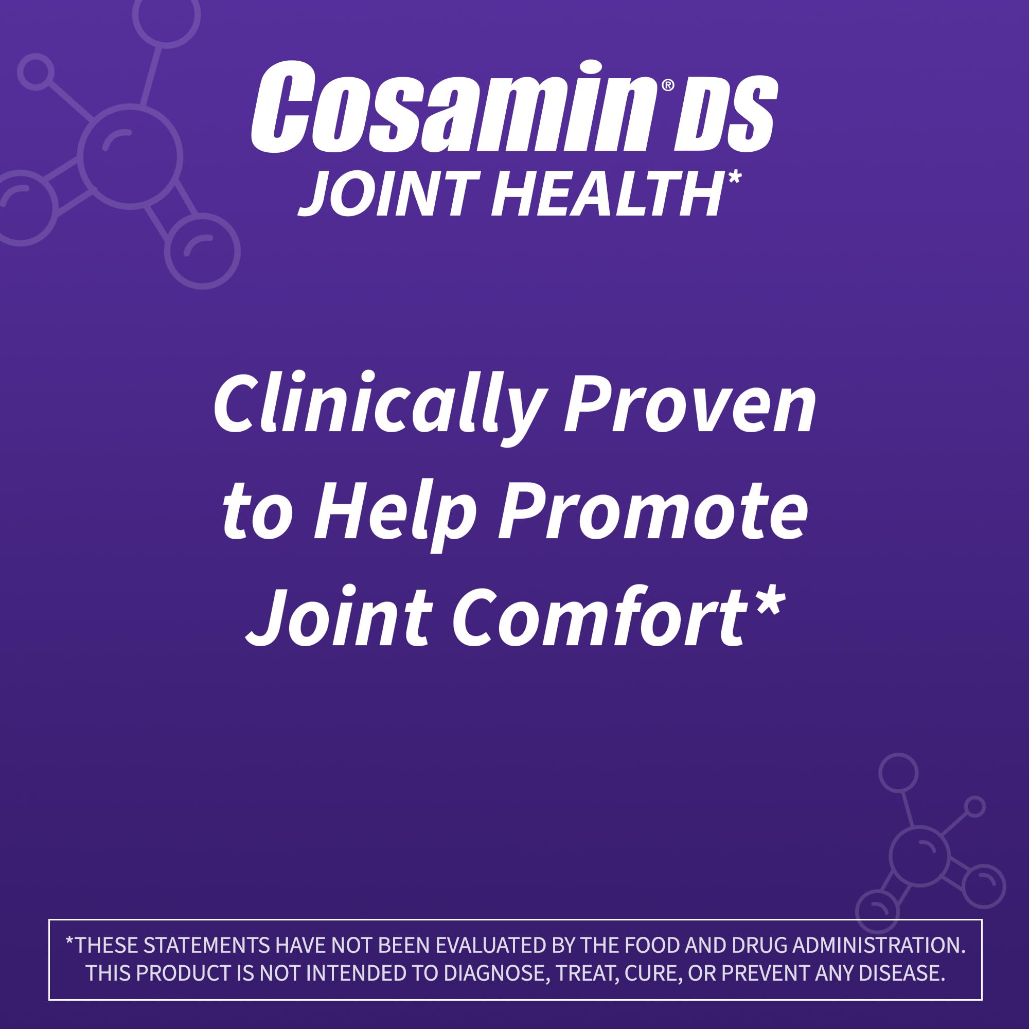 Nutramax Cosamin DS joint anatomy visualization highlights cushioning support.