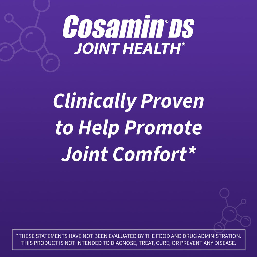 Nutramax Cosamin DS joint anatomy visualization highlights cushioning support.