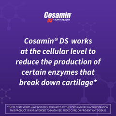 Nutramax Cosamin DS packaging scene on a countertop for daily use.