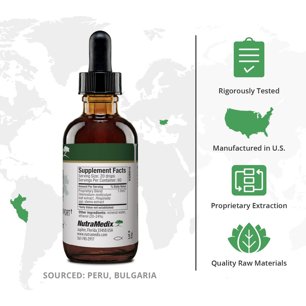 NutraMedix Burbur-Pinella label close-up highlights vegan detox formulation.