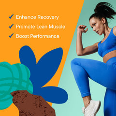 Nutranelle Chocolate Whey Protein label shows zero added sugar