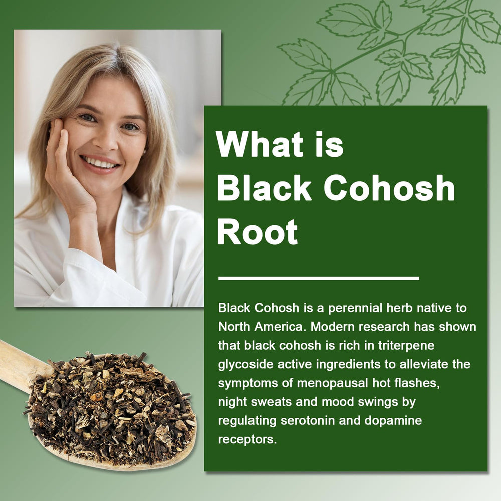 NutraNourish Black Cohosh Gummies being poured from the bottle for easy daily use