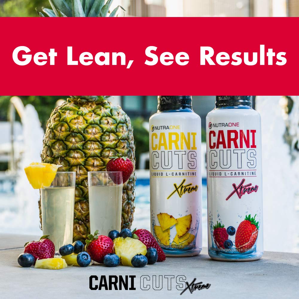 NutraOne Carnicuts Xtreme bottle emphasizing Made in USA quality.