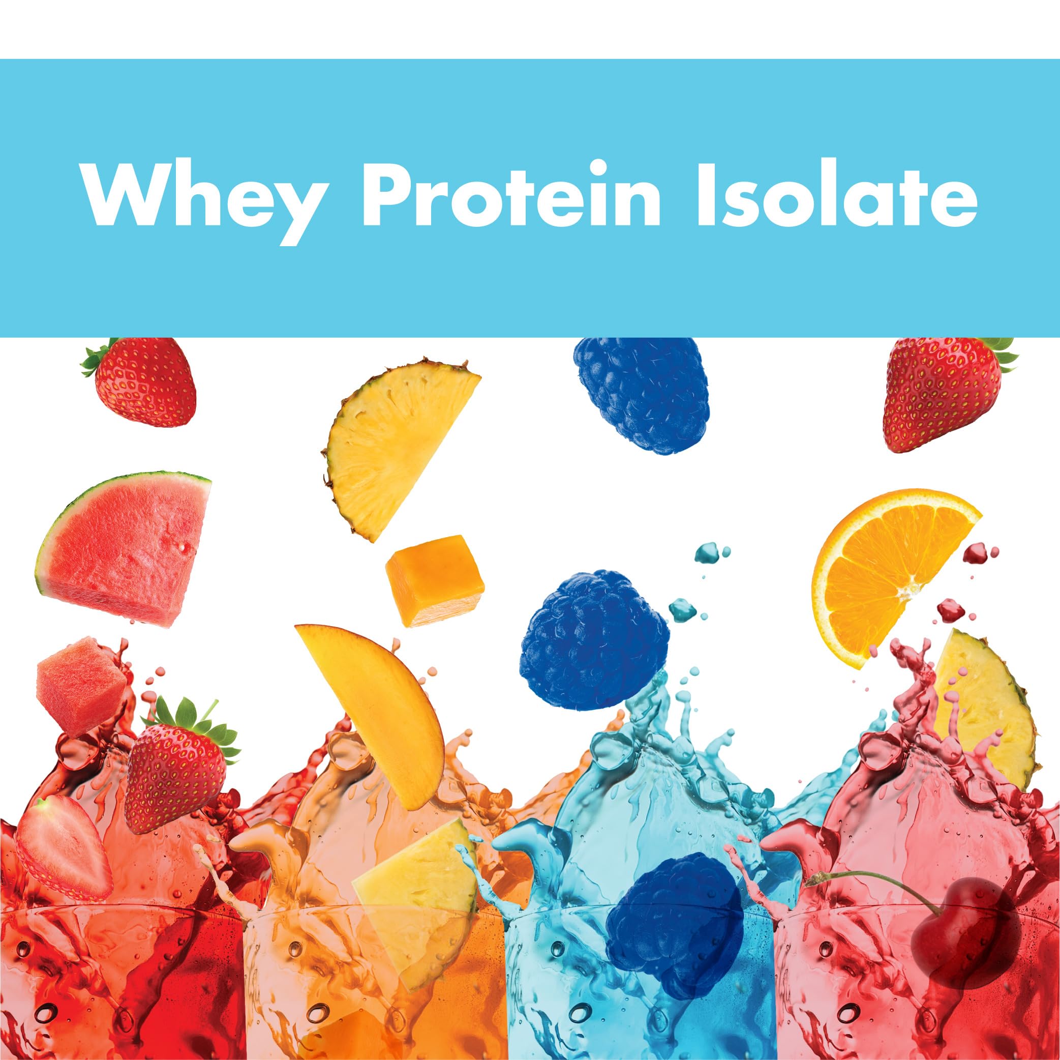 NutraOne Clear Whey tub front highlighting 30 servings and clear formula