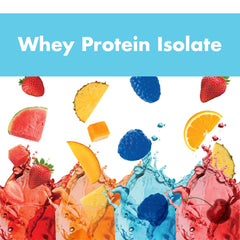 NutraOne Clear Whey tub front highlighting 30 servings and clear formula