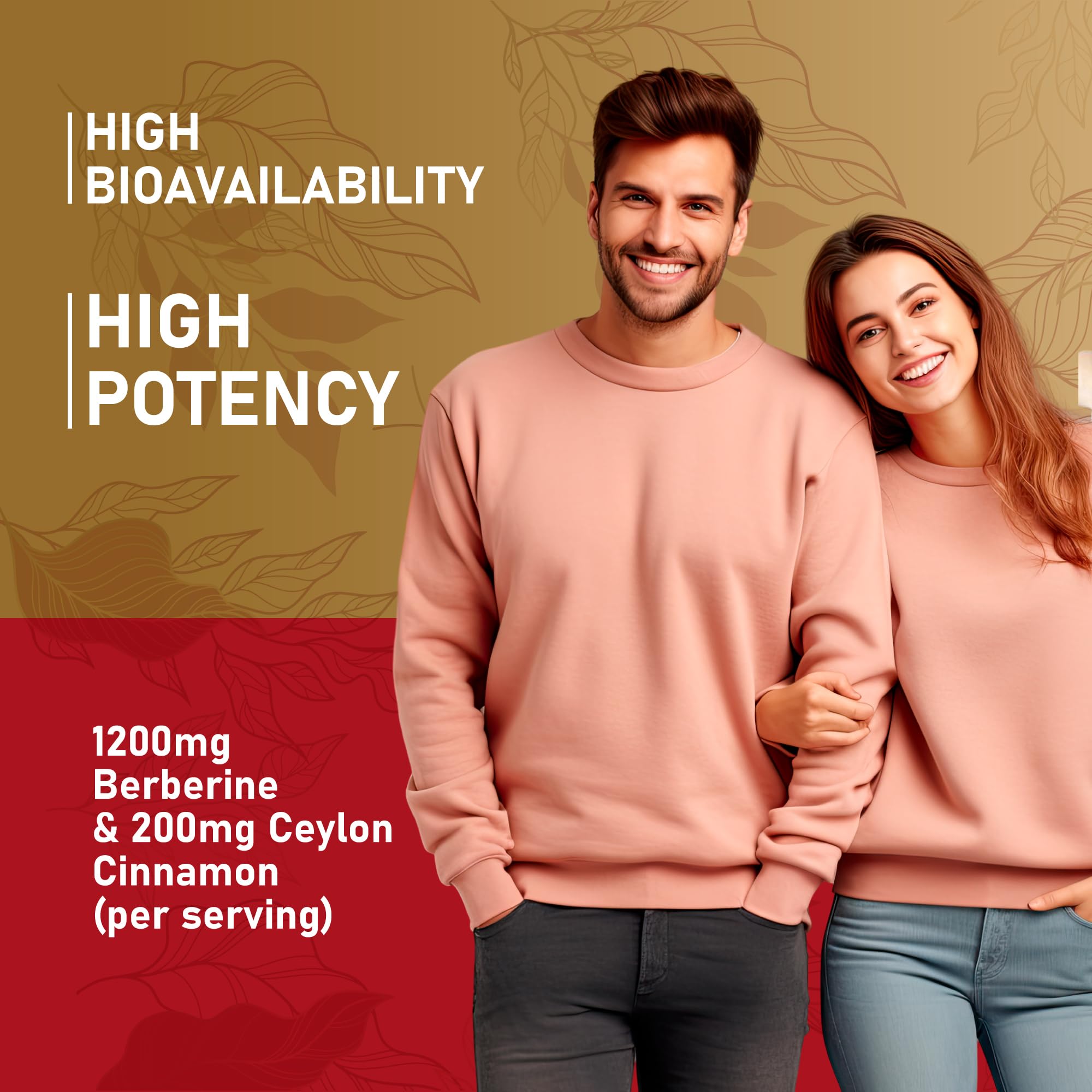 NutraPep ingredients with berberine and cinnamon scoop emphasize potency