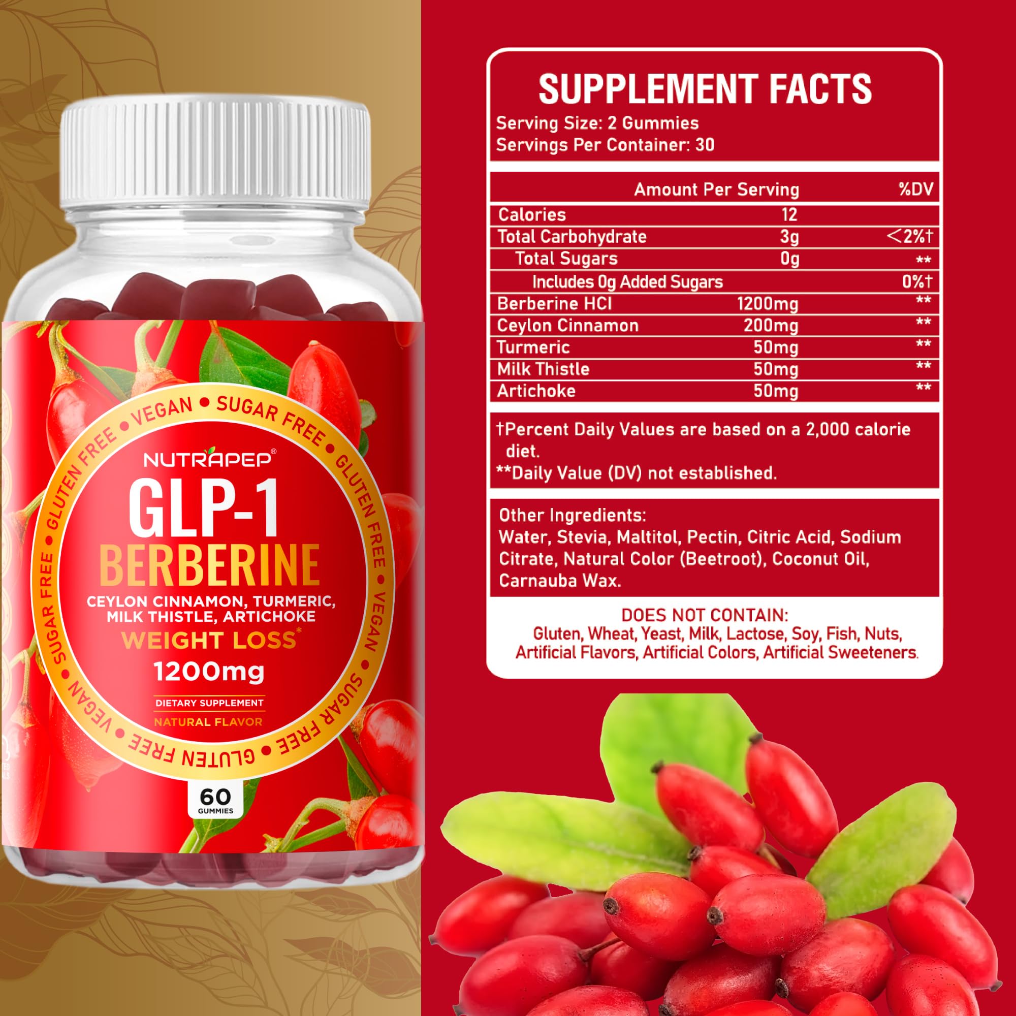 NutraPep daily-dose bottle on table, easy routine