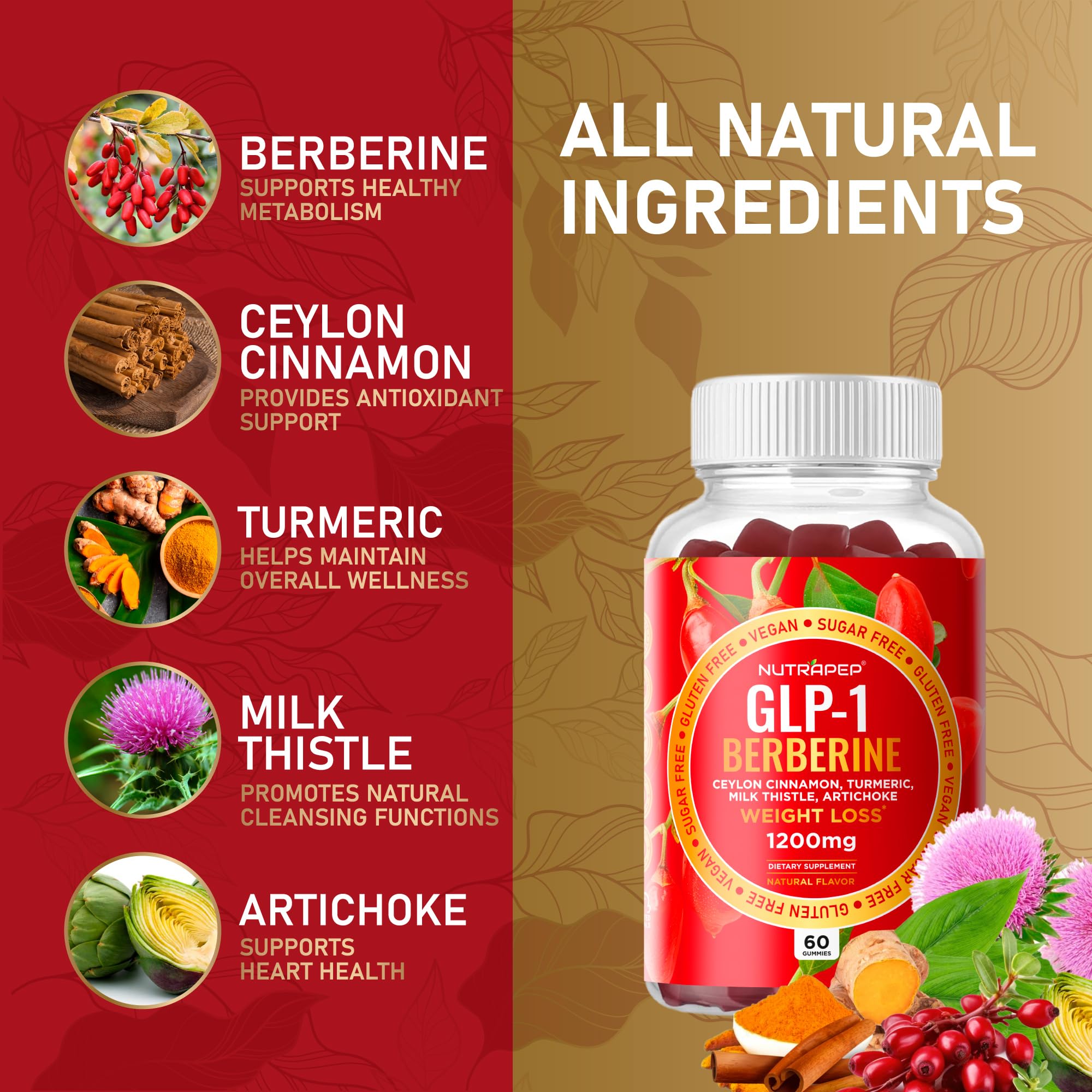 NutraPep GLP-1 support label highlights 5-in-1 wellness blend