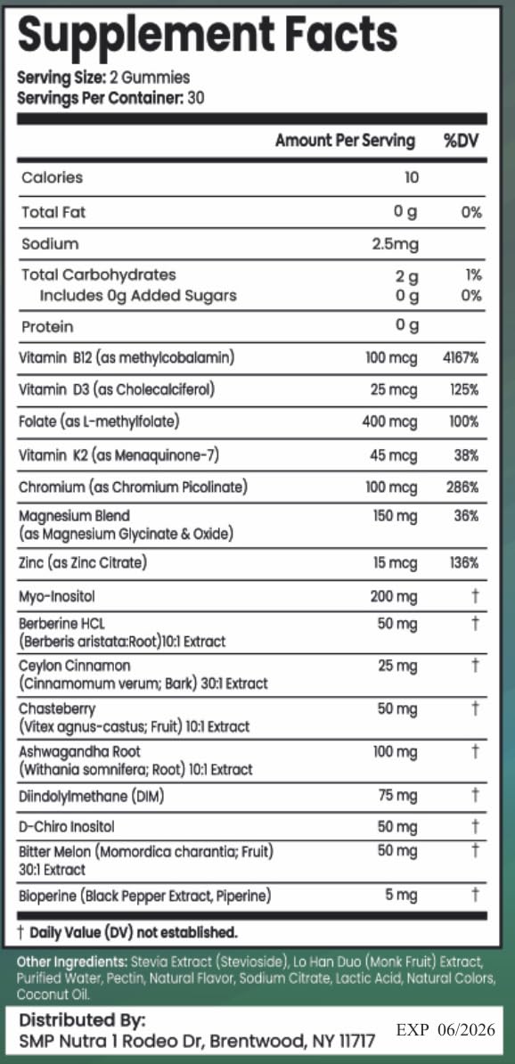 NutraPerfecto Comprehensive blend image highlighting holistic hormone support daily