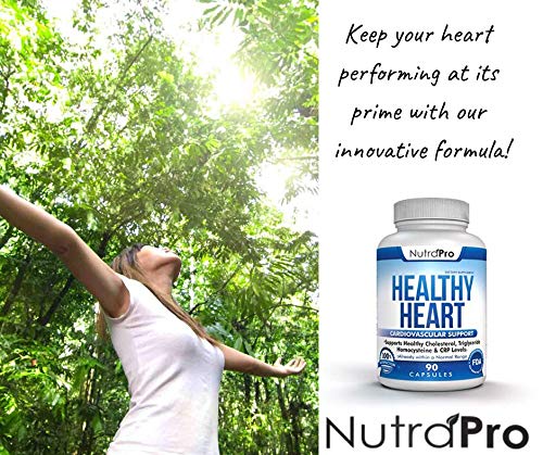 NutraPro daily wellness routine with heart-healthy vitamins and minerals.