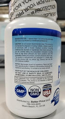 NutraPro Pure Blood label packaging emphasizes GMP quality and USA manufacturing.