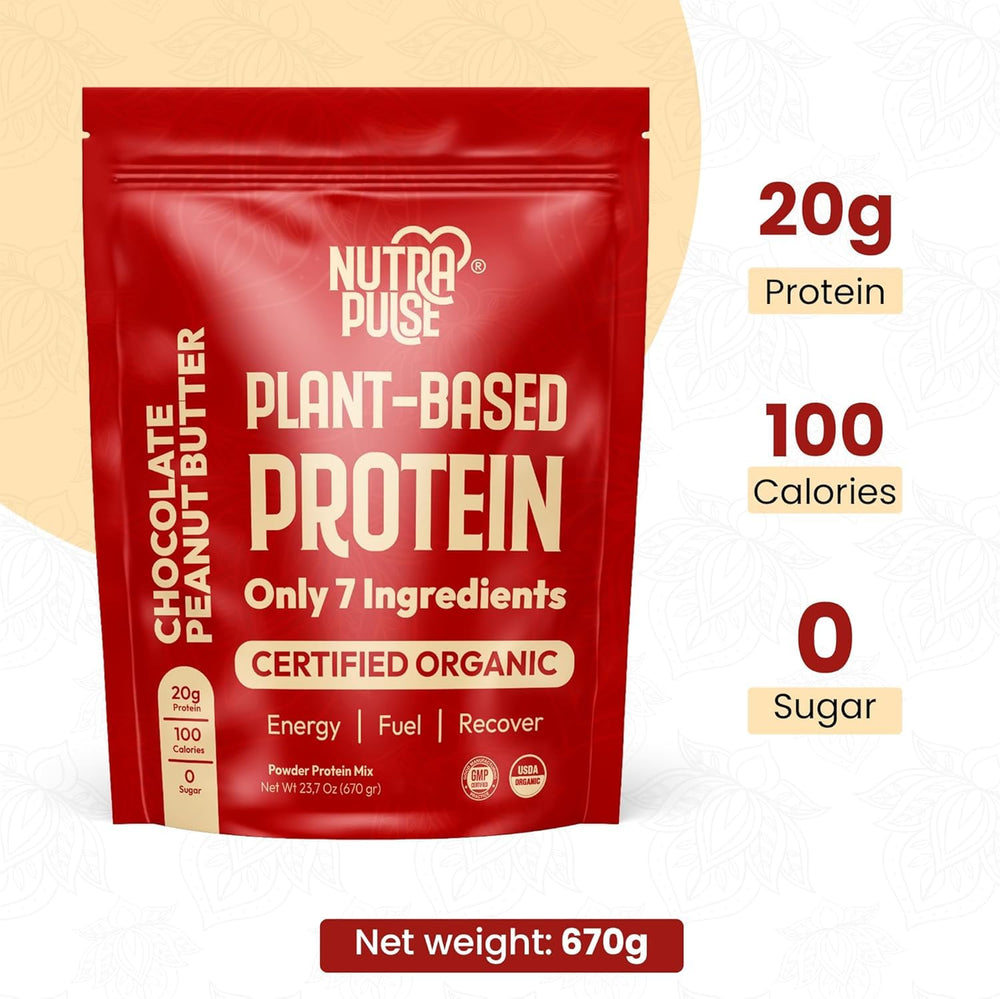 Nutrapulse baking bowl with batter using chocolate peanut butter protein.