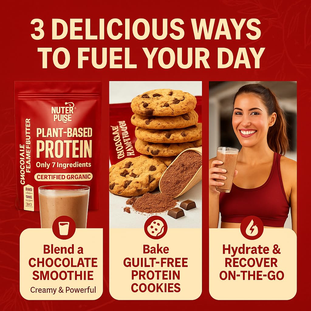 Nutrapulse chocolate peanut butter protein bars ready to snack.