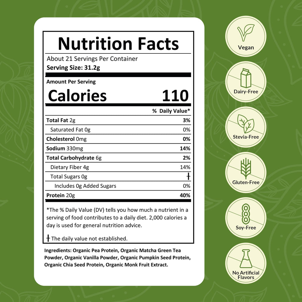 NutraPulse Matcha single-serve packet opened for easy mixing