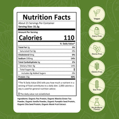 NutraPulse Matcha single-serve packet opened for easy mixing