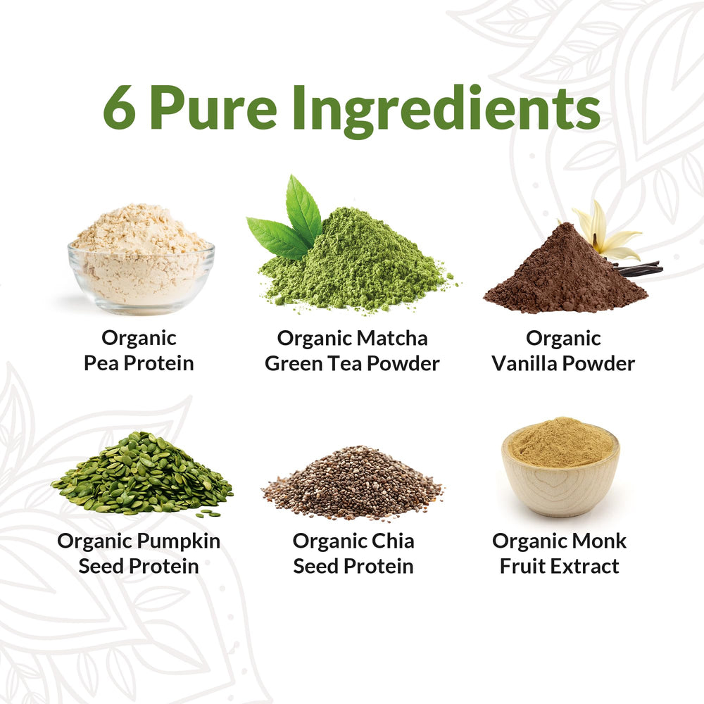 NutraPulse Matcha protein in a smoothie for a smooth energy boost